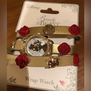 Rare, Beauty and Beast wrap bracelet, excellent condition Brand new